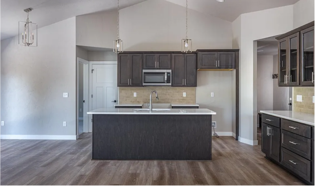 Kitchen Flooring and Countertop